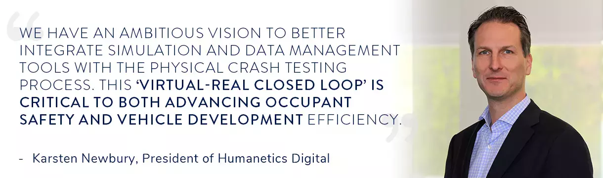 Karsten Newbury with quote about importance of a close loop systems